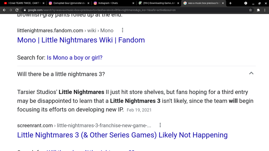 Very Little Nightmares, Little Nightmares Wiki