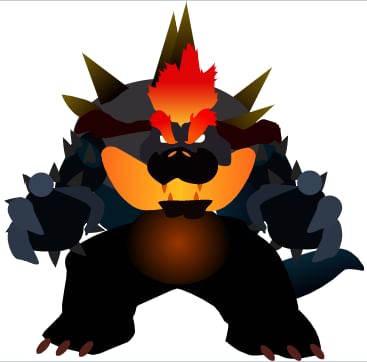 paper fury bowser