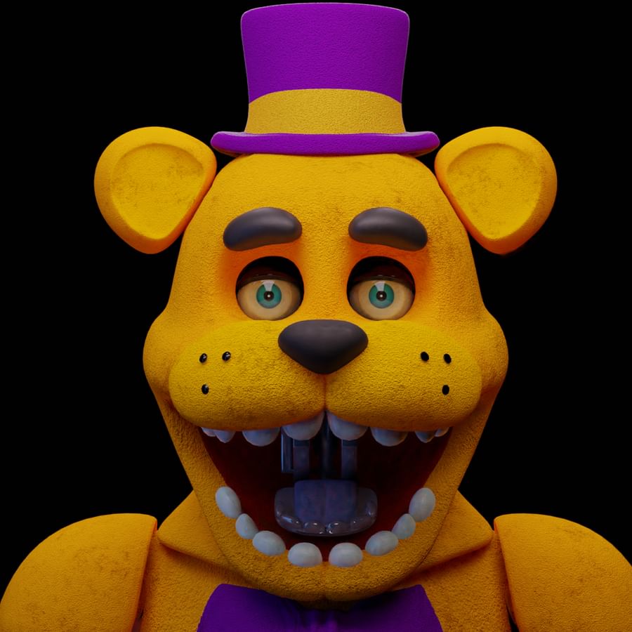 Fredbear full body Fnaf 2 1973 Thankyou teaser