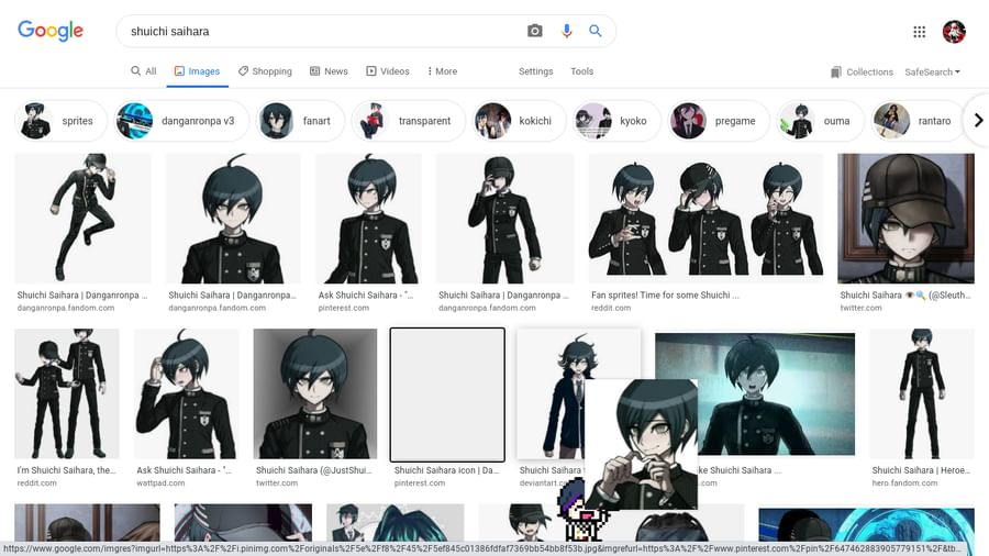danganronpa shimeji danganronpa shimeji
