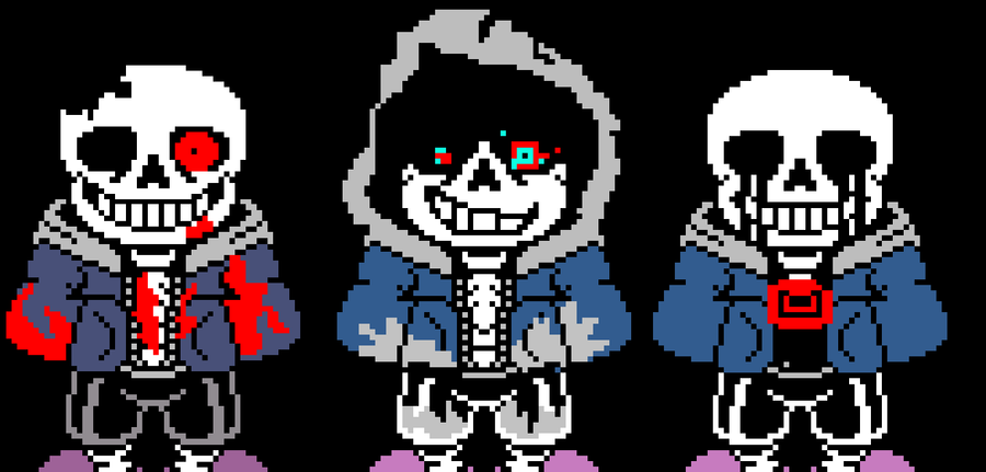 Delta sans pixel art : r/Undertale