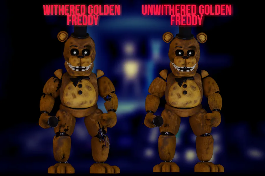 withered golden freddy fnaf 2 quiz - Quiz