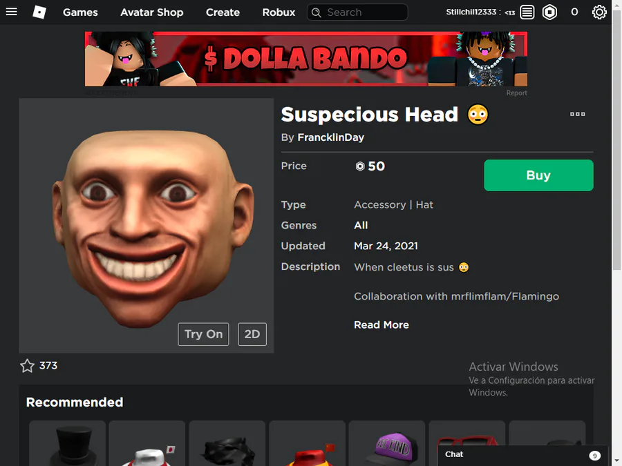 sus man face - Roblox