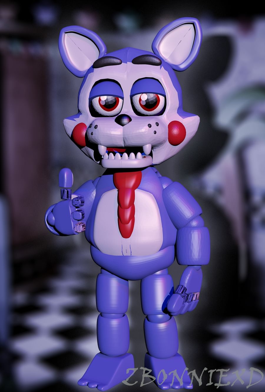 FNaF 2 Animatronics In Five Nights At Candy's Remastered (Mods) by  ZBonnieXD - Game Jolt