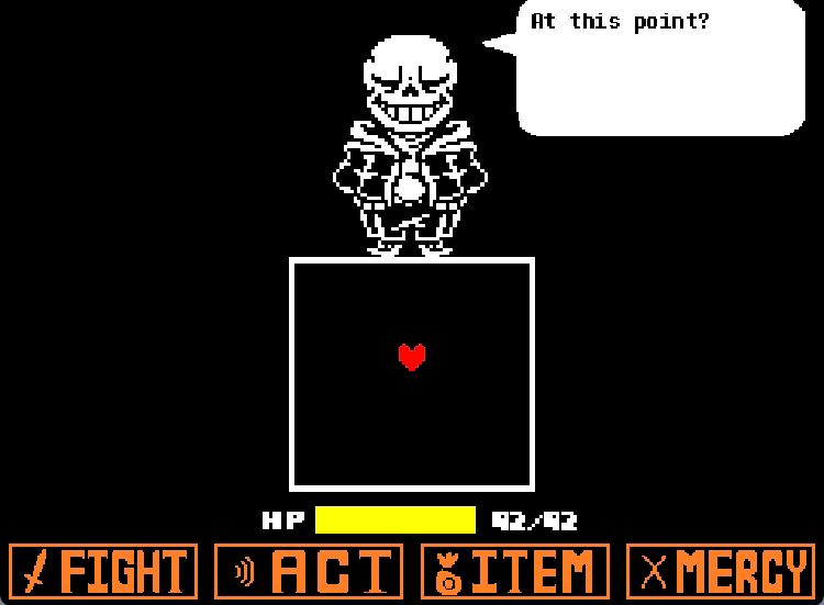 UH!Neutral Run: Sans Fight by undone hopes - Game Jolt