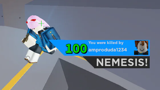 Found another hacker while playing Arsenal roblox