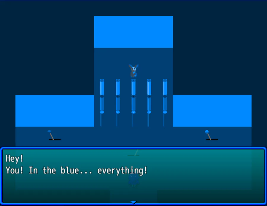 GabrieleGeorgiaFernandes on Game Jolt: Blue?