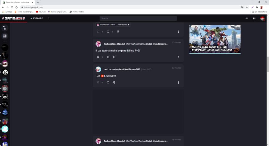 Christopher Games On Game Jolt What The 2 Technoblade Pfp