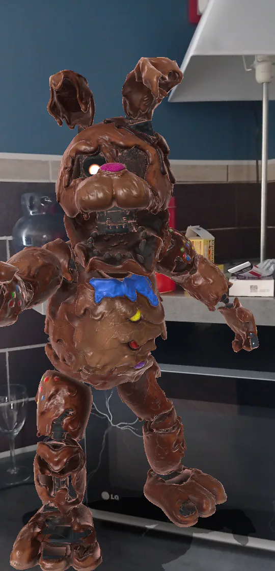 ManuPeDel on Game Jolt: Five Nights at Freddy's AR: Special Delivery -  Bonnie The Bunny (Ma
