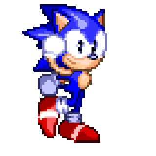 Pixilart - Sonic Waiting (Sprite Animation) by Anonymous