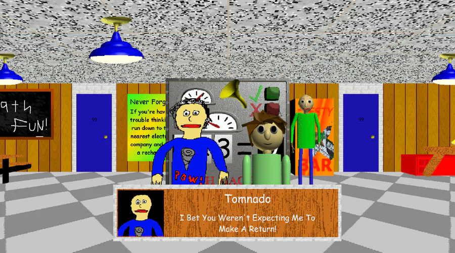 Baldi's Basics In Multiple Schools by JohnsterSpaceGames