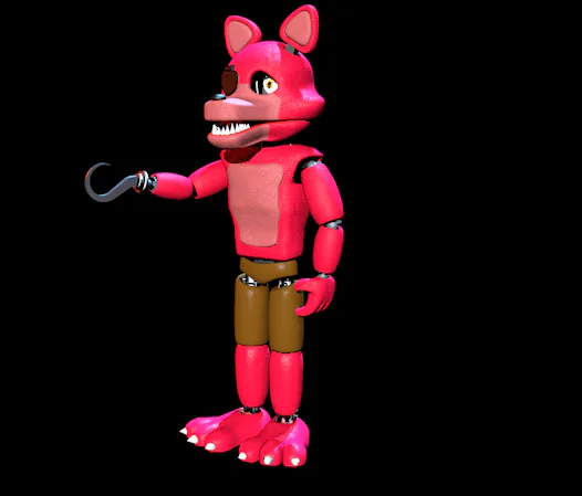 Wildnick on Game Jolt: ok so unwithered foxy was going bad with the head  then i fixed it a