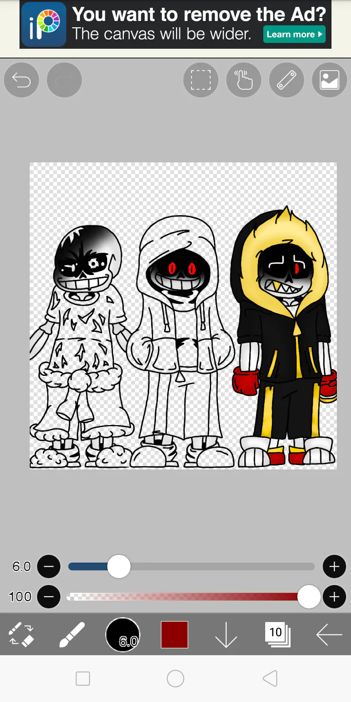 Ink! Murder time trio phase 3 : r/Undertale