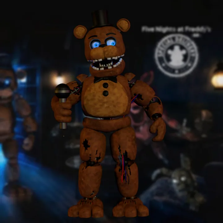 Aleksz. on Game Jolt: Withered Freddy in FNaF AR (Rebooted)