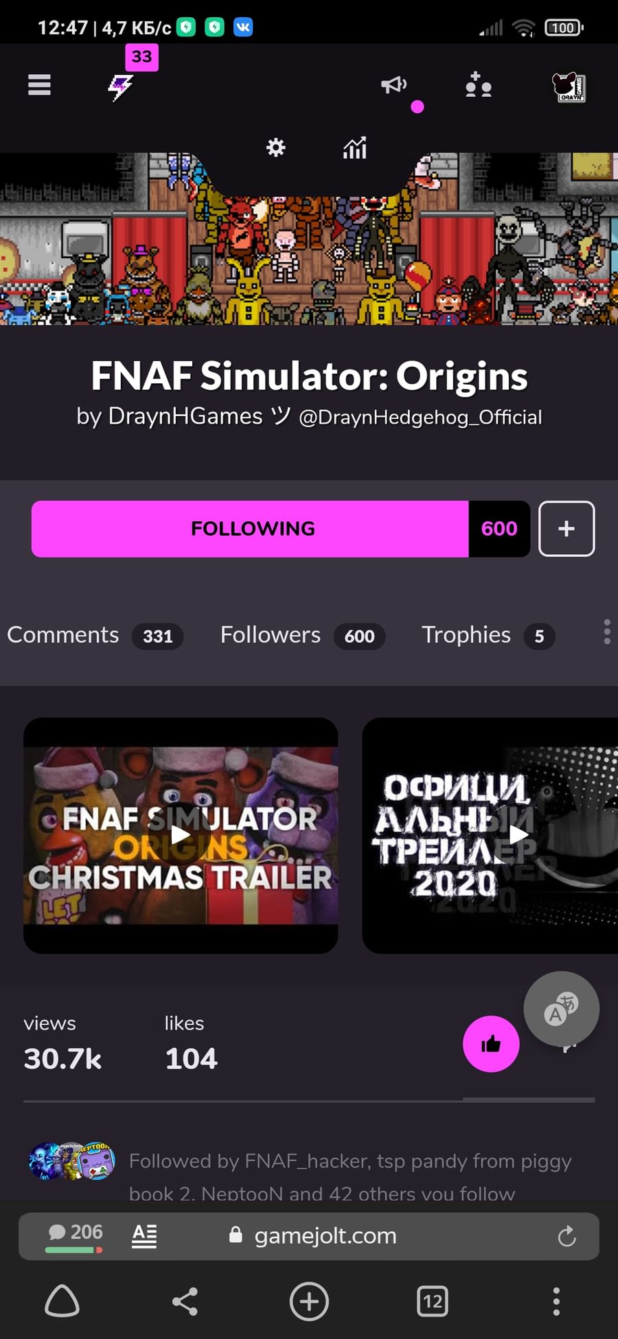 FNAF Simulator Origins by DraynHGames ツ Game Jolt FNAF Simulator Origins by DraynHGames ツ Game Jolt