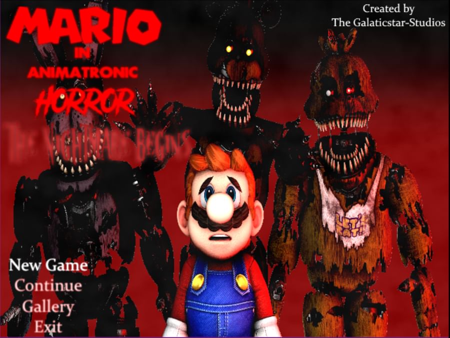 mario in animatronic horror the nightmare begins full game