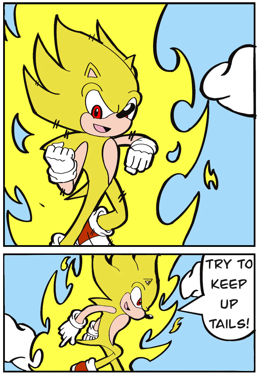 Fleetway Sonic the Comic Appreciation n No Context