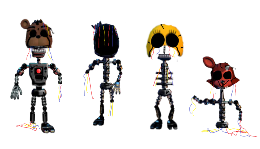 Withered Freddy (Withereds 3) | Spiral Notebook