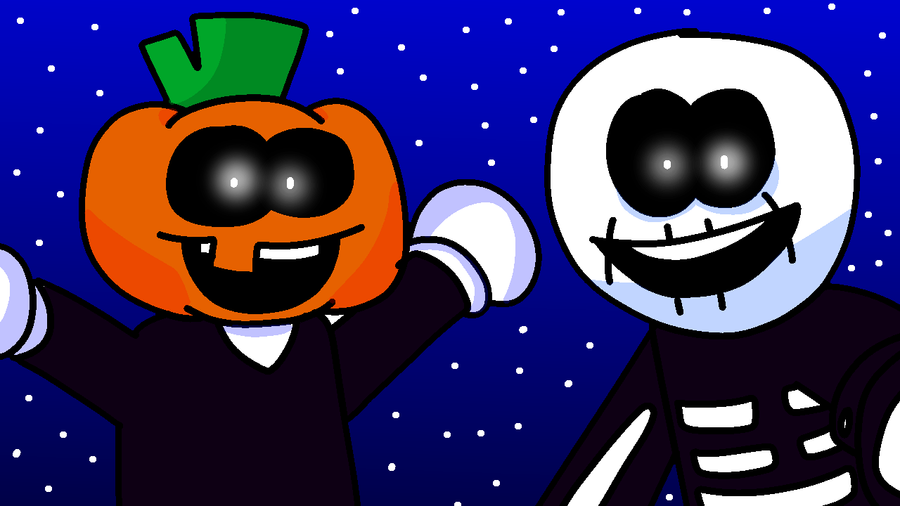 spooky month by HAL0GUY on Newgrounds