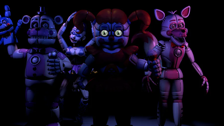 ArtStation - Five Nights At Freddy's Forgotten Pizzeria animatronics