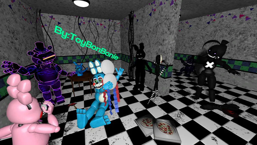 Five Nights at Freddy's but it's 360º 