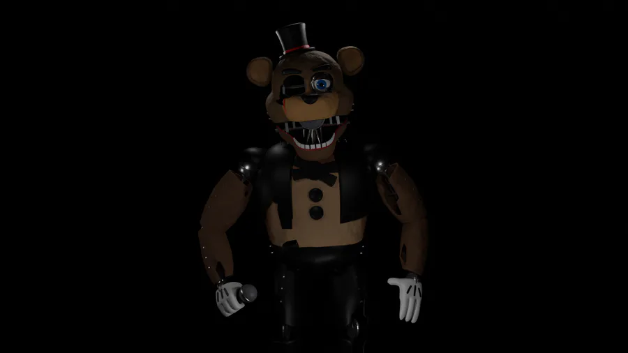 Stylized Withered Freddy model by me