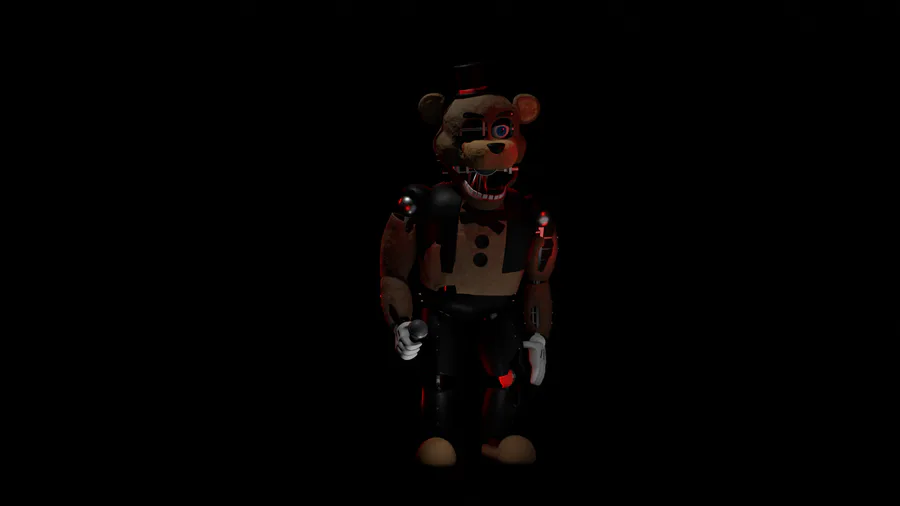 X 上的Just_Mech_16：「I like to portray Withered Freddy in this form. And who  is your favorite character from #FNAF?  / X