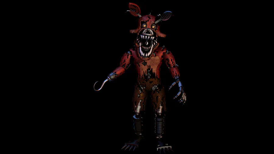 DrBloxy on Game Jolt:  withered foxy failed to  jumpscare :D