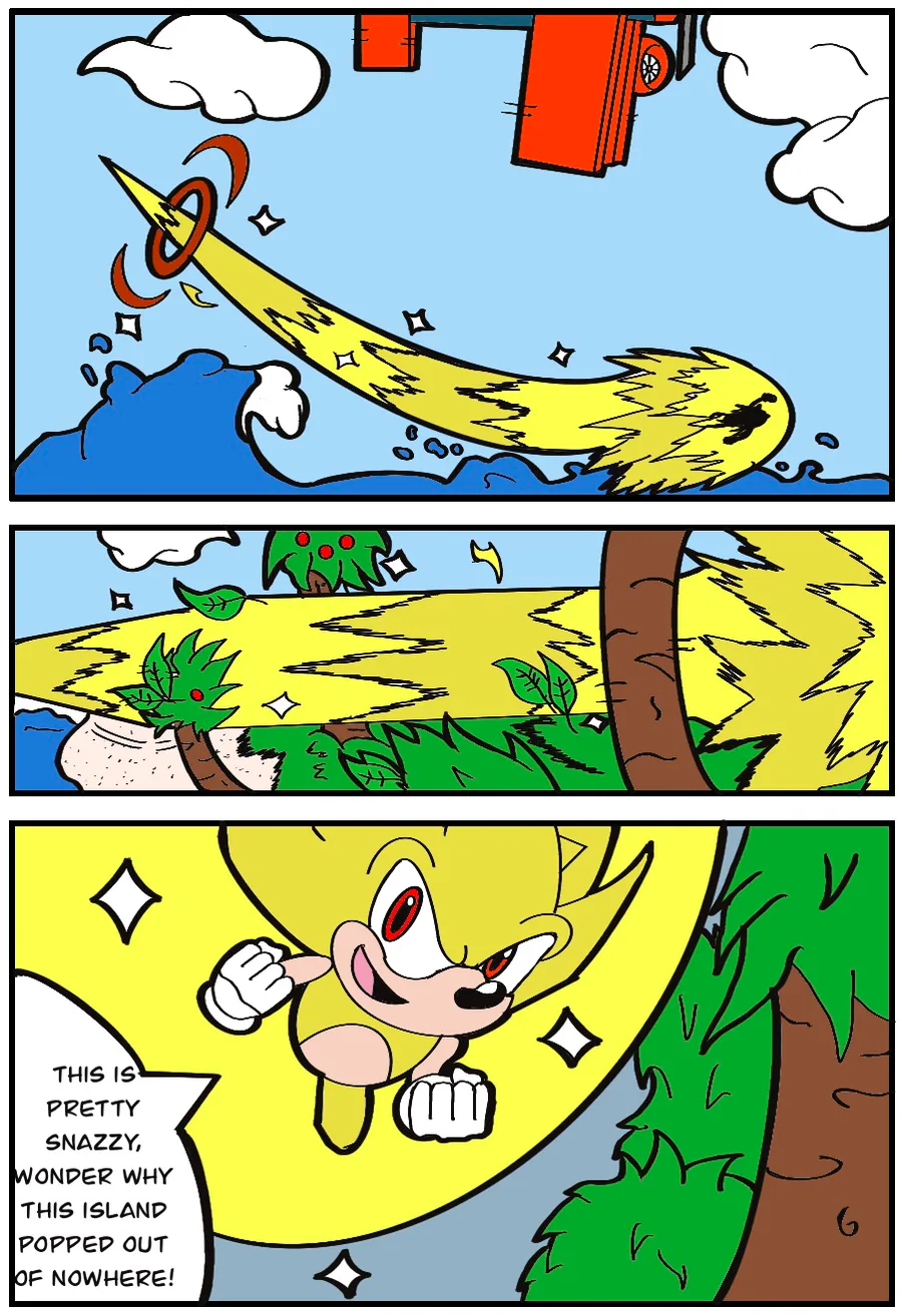 Fleetway Super Sonic Added! - Comic Studio