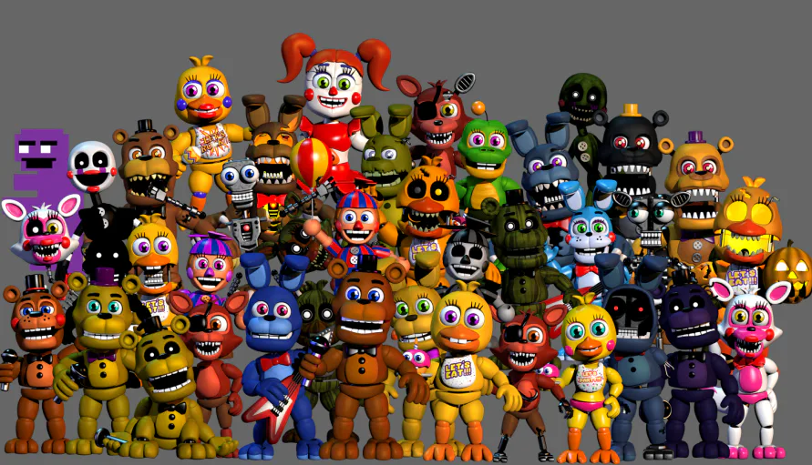 FNAF World: The Resurrection (Official) Free Download - FNaF Fan Game