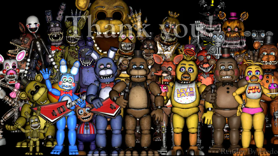 New posts in renders - Five Nights at Freddy's Fan art Community on Game  Jolt