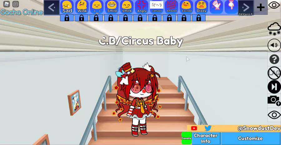 ROBLOX GACHA ONLINE - I Customised my Awesome Gacha OC 