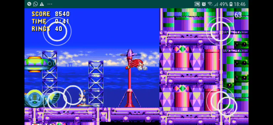 Laiker_2003 on Game Jolt: Oh Sonic Chaos Port?! #SMS #GG #Sega #Sonic  #OpenSonicSMS #GameMaker