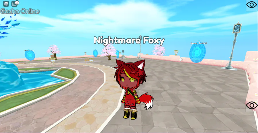 YOU SHOULD PLAY GACHA ONLINE, this is my oc - Roblox