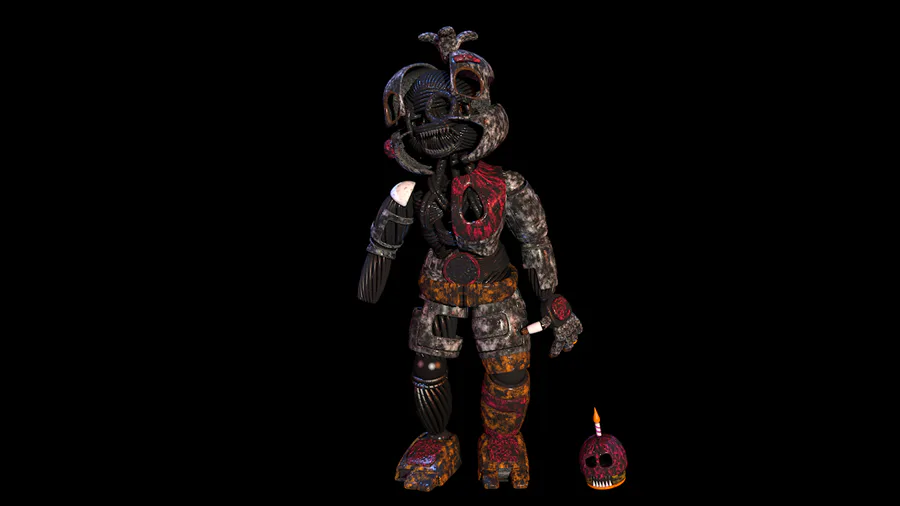 Withered funtime Chica