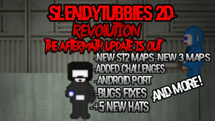 Slendytubbies 2D Revolution  Blue Room - Collect Mode 