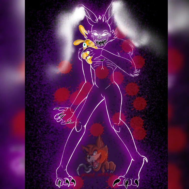 Fanart Machine on Game Jolt: Shadow Bonnie by Bow Bow on pisterest  link