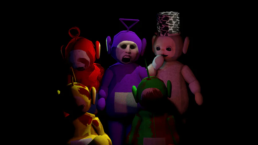 JustALilToby on Game Jolt: Tinky Winky from Slendytubbies 1 model