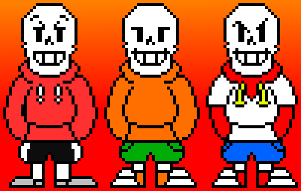 Underswap Sans Sprite, Pixel Art Maker