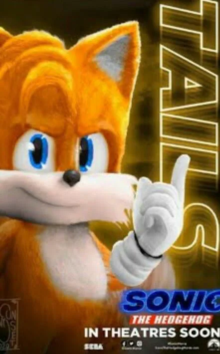 Fan made Tails in Sonic movie  Post 2 do dia 07/02 Confiram esta