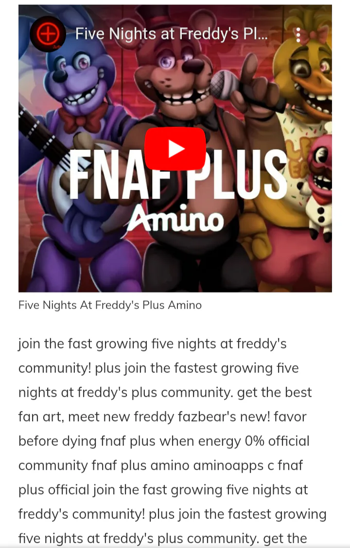 Screenshot of FNAF: Plus on Steam 6