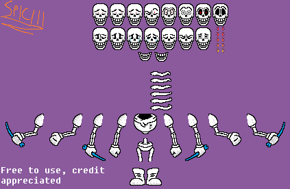 X 上的danceased.：「made a proper reference sheet for canon dustswap sans and  papyrus cos stinky flambe asked😩  / X