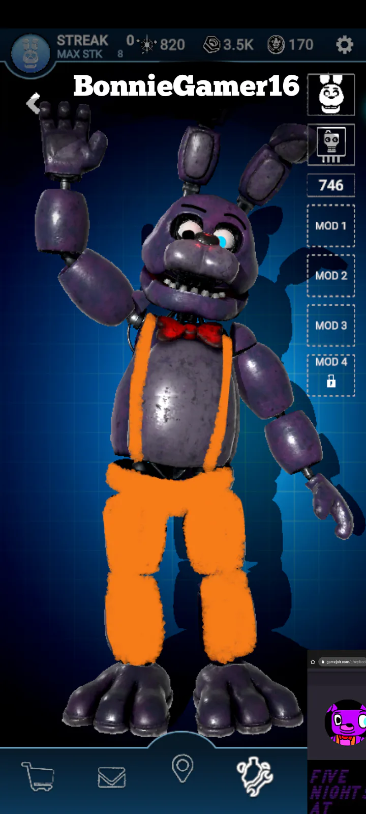 Como colocar e tirar mods no Fnaf Ar!!! 