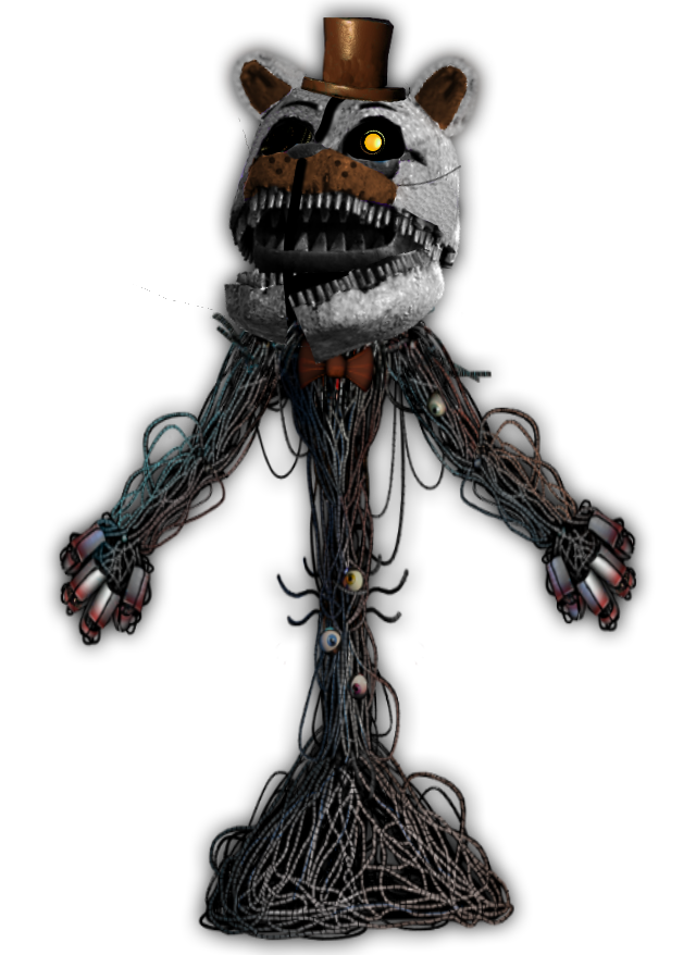 Molten Freddy Plush transparent background PNG clipart