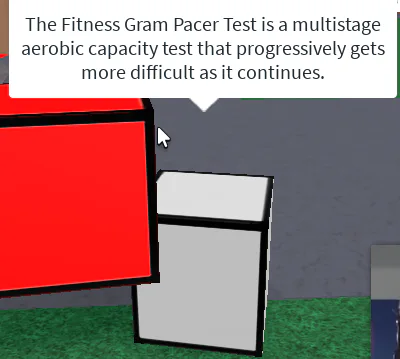 Pacer Test - Roblox