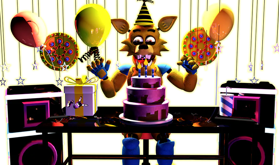 Ultimate Custom Night Redraw (FnAF Anniversary) by CAcartoon on