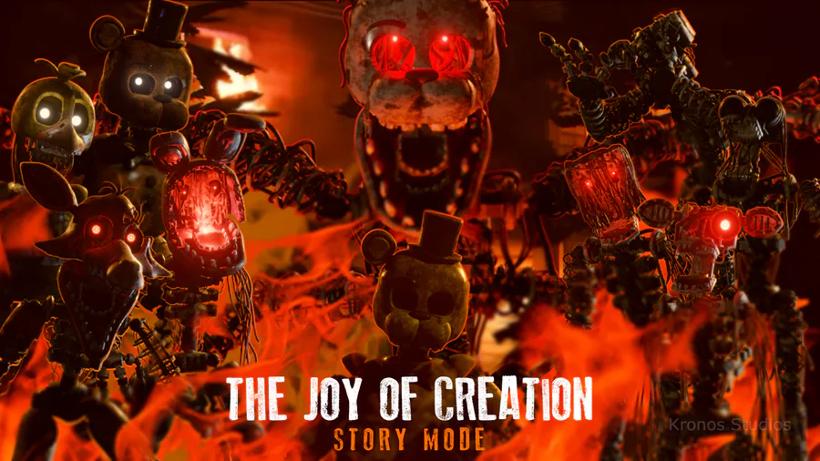 THE FORGOTTEN ANIMATRONICS  Joy of Creation: Story Mode - Part 4 