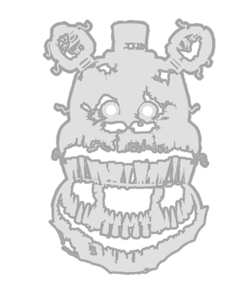 DESENHO DO NIGHTMARE FREDBEAR DE FNAF 4  Fnaf drawings, Fnaf coloring  pages, Dark drawings