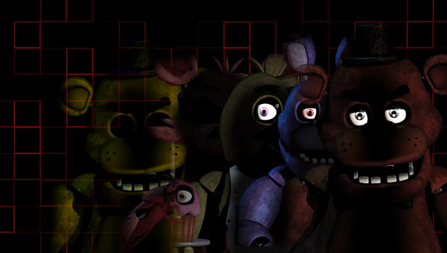 ArtStation - Glitchtrap & Vanny (Five Nights at Freddy's)