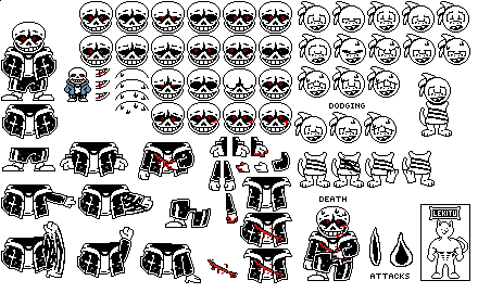 Pixilart - My epic sans sprite by Lekitu